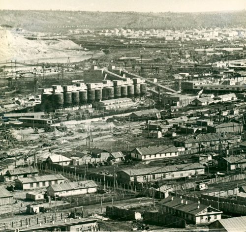  Территория Кунеевлага в окрестностях Ставрополя. 1953 год