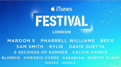 Beck, Kasabian, Pharrell Williams и другие выступят на iTunes Festival 2014
