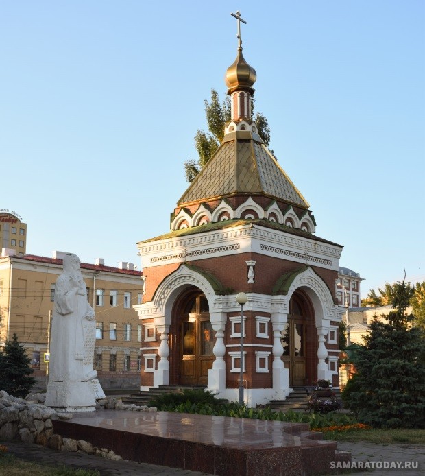 Часовня в городе Кирове красивое фото