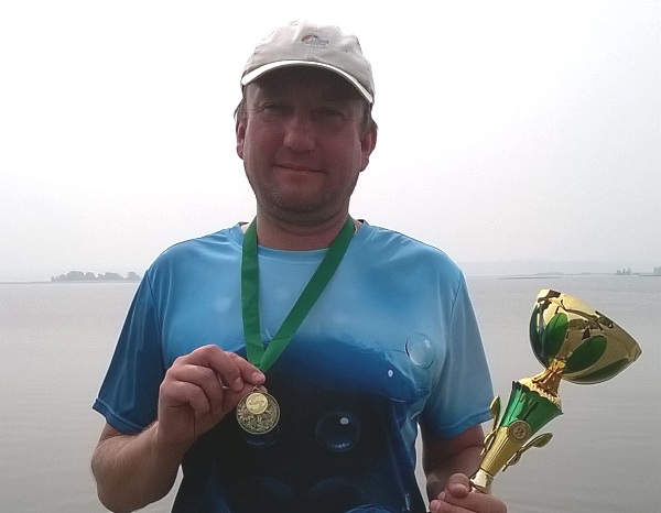 Александр Кузин из Самары занял третье место на кубке Казани по спортивной ловле 2016