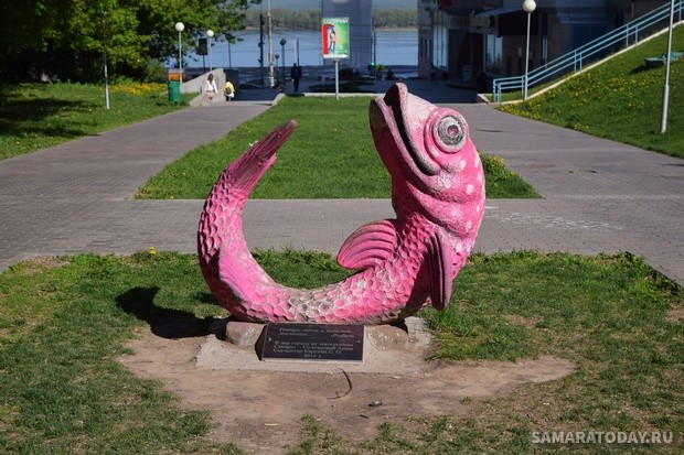Скульптура «Рыбка»