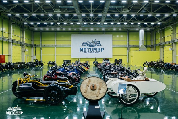 Музей «Мотомир Вячеслава Шеянова» пополнился шестью редкими мотоциклами