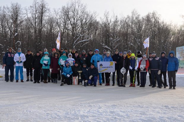 Сотрудники АО «Самаранефтегаз» приняли участие в соревнованиях по лыжным гонкам