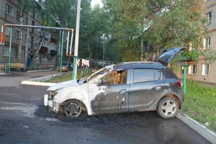 Похвистневские полицейские «по горячим следам» задержали поджигателя автомобиля