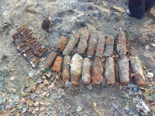 В Самарской области сотрудники Росгвардии уничтожили артиллерийские снаряды времен гражданской войны
