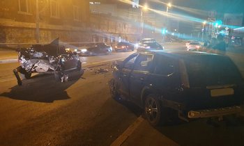 В ДТП на Волжском проспекте пострадали 3 человека