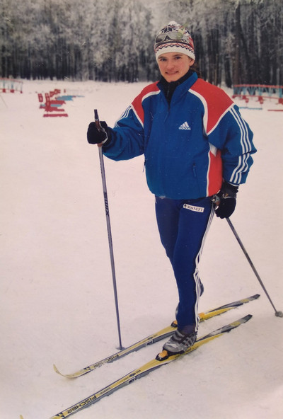 Из лыжного спорта в нефтяники - Ирина Складнева постоянный участник корпоративных соревнований
