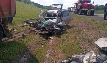 На трассе М5 «Урал» в Исаклинском районе Самарской области произошло смертельное ДТП  