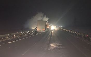 В Кинельском районе произошло смертельное ДТП с возгоранием автомобилей