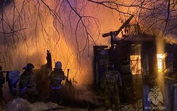 В результате пожара на ул. Лукачева в Самаре пострадала женщина