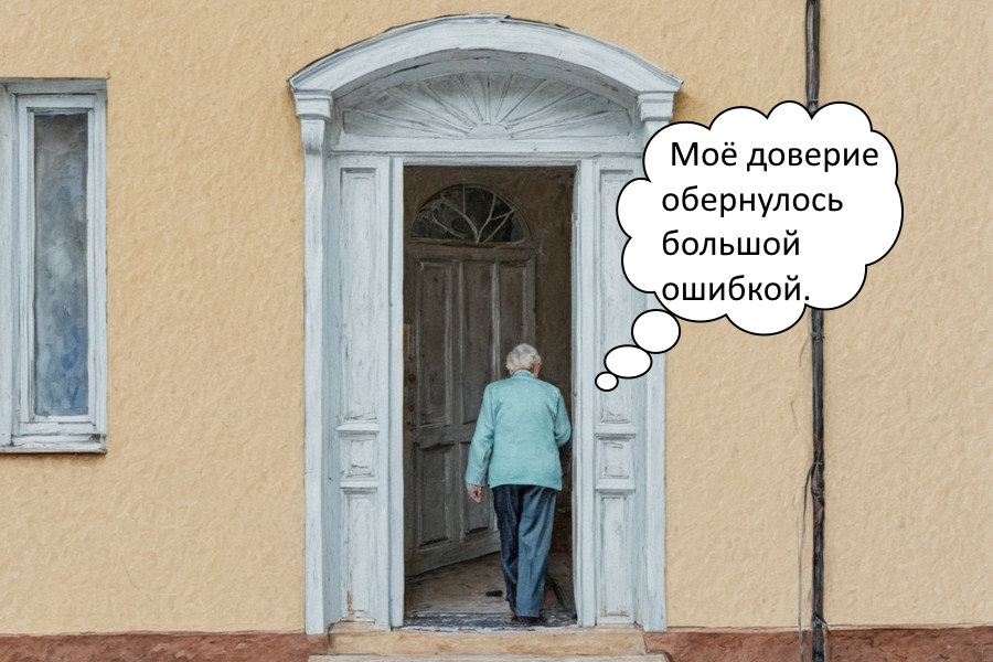 Под видом защиты: как пенсионерке "спасли" сбережения прямо в подъезде