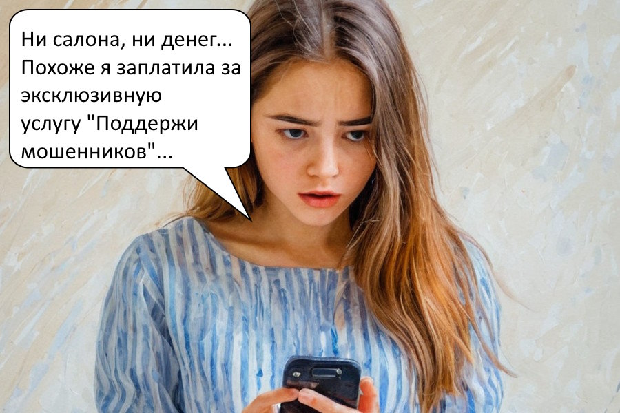 Бьюти-ловушка в соцсети: как мошенники обманули клиентку на 4500 рублей