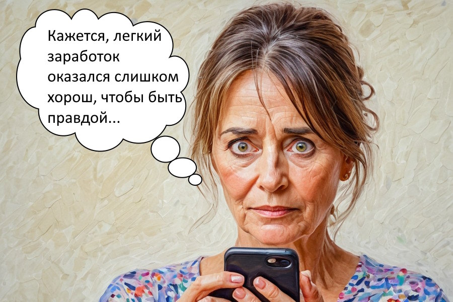 Предложение лёгкого заработка привело к потере крупной суммы денег: случай в Самаре