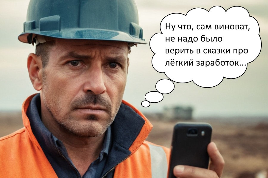 Прораб из Самары потерял 500 тысяч рублей, поверив незнакомцу