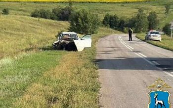 Водитель и двое детей пострадали в результате ДТП в Самарской области