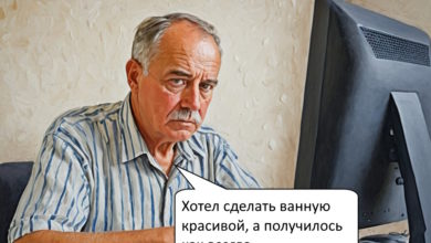 Как пенсионер хотел купить плитку для ванной, а получил проблемы