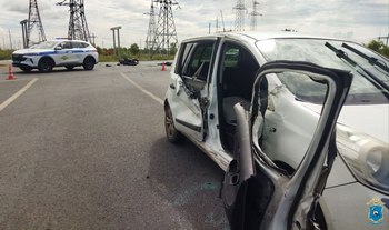 В результате ДТП на автодороге «Тольятти – Хрящевка» погиб мотоциклист