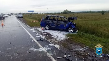 Полиция расследует обстоятельства смертельного ДТП в Борском районе