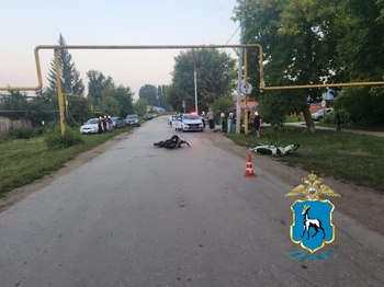 Столкновение двух питбайков: подростки пострадали в ДТП