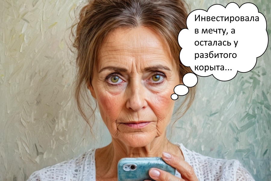 Как 58-летняя женщина потеряла более 1,7 миллиона рублей, поверив в чудеса "инвестиций"