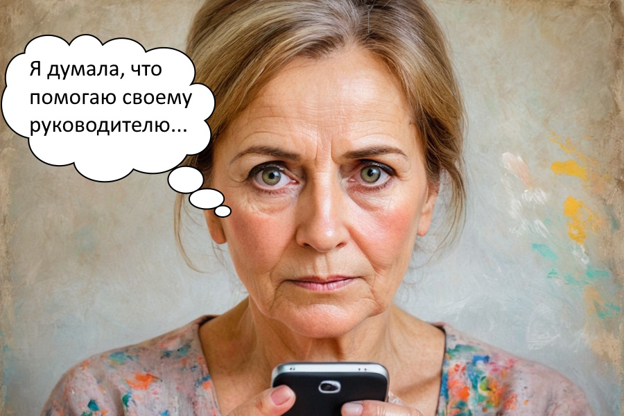 Я думала, что помогаю своему руководителю...