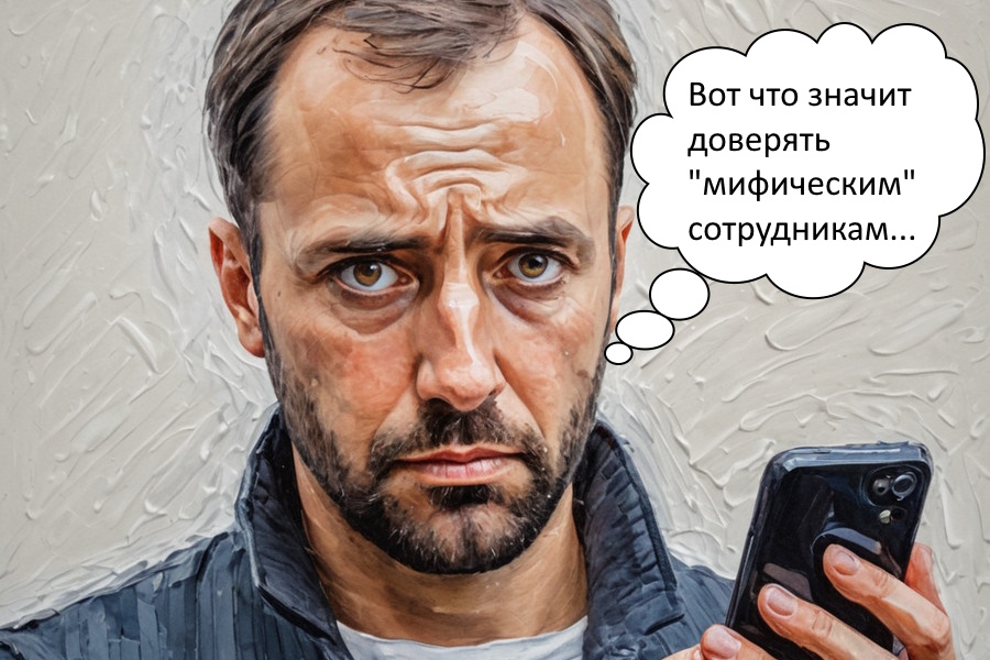 Злоумышленник выполнял роль курьера и забрал у потерпевшего около 400 тыс. руб.