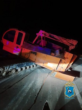 Неправильное крепление груза на М5: на трассе произошел инцидент с упавшим грузом