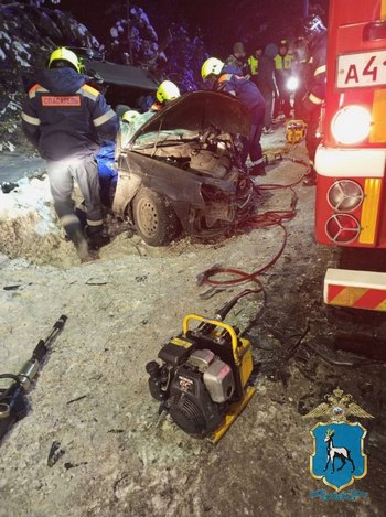 Смертельное ДТП на Комсомольском шоссе: водитель Lada Granta выехал на встречную полосу