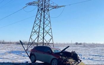 В результате ДТП в Волжском районе водитель кроссовера получил травмы головы и ноги