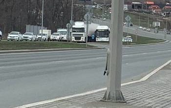 ДТП в Красноглинском районе Самары: автобус столкнулся с грузовиком