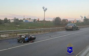 В Красноярском районе произошла трагедия: 55-летний мотоциклист погиб в результате столкновения с Renault Logan