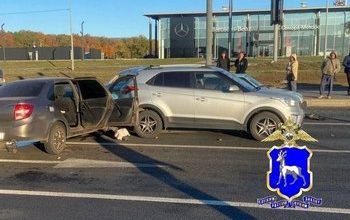 ДТП на Московском шоссе: водитель Lada Granta допустил цепочку столкновений