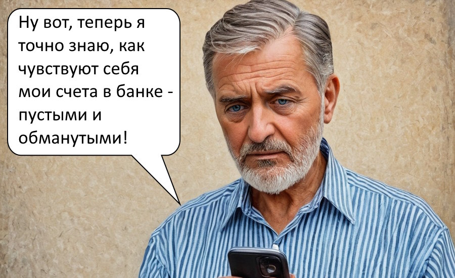Самарский пенсионер поверил в существование волшебного банковского счета и лишился всех своих денег