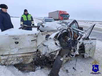 Трагическое ДТП в Красноярском районе: два человека погибли