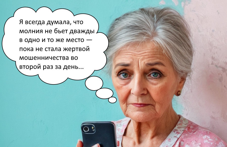 Мошенники провернули аферу с бабушкой, несмотря на ее бдительность