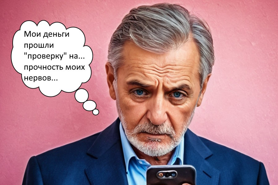 Когда "проверка на подлинность" – это просто предлог для "денежного трансфера" 