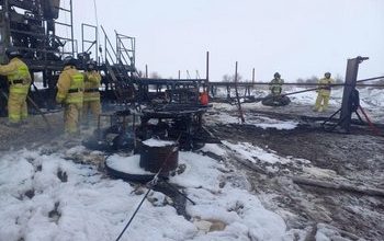 20 "квадратов" огня: что известно о пожаре на скважине под Нефтегорском