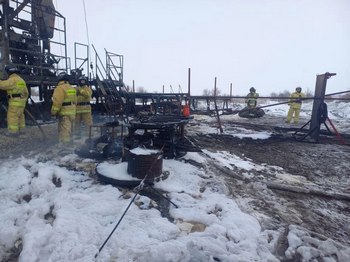 20 "квадратов" огня: что известно о пожаре на скважине под Нефтегорском  