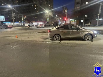 На проспекте Ленина в Самаре произошло столкновение автомобиля и ребенка  