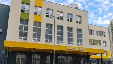 Новый корпус школы №92 фасад